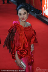 幻灯图集：《大兵小将》柏林首映 成龙林鹏着情侣装