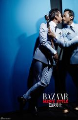 邓超登《芭莎》封面玩转双面雅痞