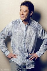 幻灯图：吕颂贤拍素食写真 搞笑扮鬼脸