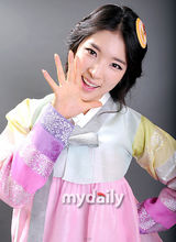 组图：Beast与4minute等韩星穿韩服送中秋祝福