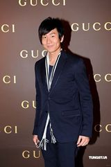 幻灯图：林俊杰等嘉宾等参加GUCCI慈善晚宴