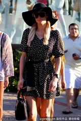 组图：帕里斯-希尔顿潮店扫货毫不惜金