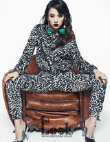 高清图：李孝利携SPICA拍帅酷写真冷傲性感