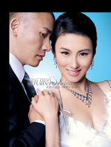 高清组图：聂远夫妇拍杂志封面 含情脉脉爱意浓