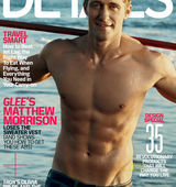 高清图：马修-莫里森登杂志封面 海边展性感腹肌