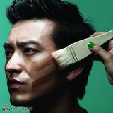 高清组图：袁文康时尚Cosmo尝试男色美妆新体验