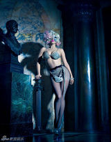 幻灯图集：Lady Gaga写真化身凯蒂猫