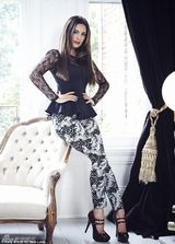 组图：凯莉-布鲁克新写真走高雅风