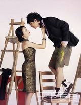 组图：董洁潘粤明昔日羡煞旁人的恩爱瞬间