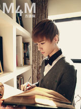 组图：M4M冬季写真方逸伦尽显文艺范儿