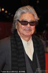 幻灯图集：《毛毛虫》首映 若松孝二携男主角亮相