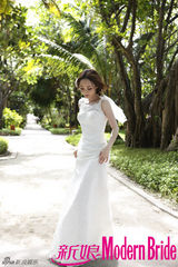 组图：姚笛唯美婚纱大片 双鱼座浪漫要纯爱