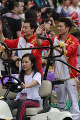 组图：香港奥运金牌大汇演 孙杨林丹成焦点