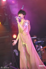 组图：泳儿演唱会带病上阵 险象环生幸无大碍