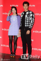 组图：李素妍崔江熙等助阵时尚杂志11周年活动