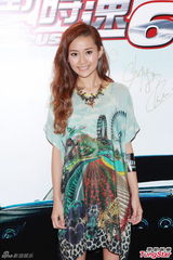 组图：《狂野时速6》港首映 JessicaC露背性感