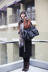 组图：女星叶倩云街拍生活照戏外清纯