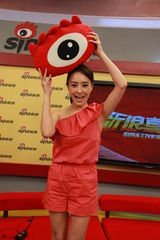 组图：《非常幸运》王力宏章子怡做客