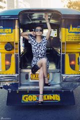 组图：秦海璐异域风情写真 仿若无声电影