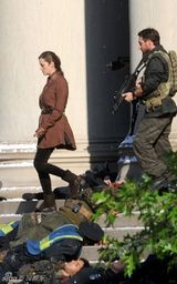 高清组图：《黑暗骑士崛起》热拍 影后玛丽昂亮相