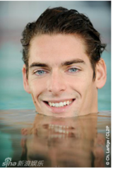 组图：法国泳坛美男展现性感运动魅力