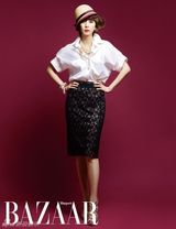 组图：韩星金南珠时尚写真 华丽服饰成熟性感