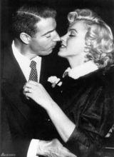 组图：梦露第二段婚姻短暂9个月(1954.1-10)