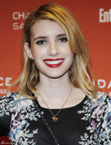 高清组图：艾玛-罗伯兹短裙亮相圣丹斯电影节