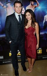 组图：《魔力麦克》伦敦首映舞男钱宁腐国受热捧