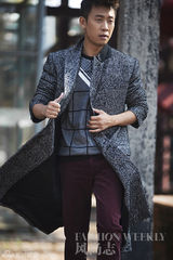 组图：张译《风尚志》型男大片 深秋男人本色