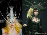 幻灯图：陆培夸张造型悉数曝光 与LadyGaga酷似