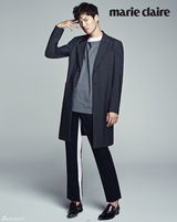 高清图：韩星李天熙拍写真印花装彰显时尚