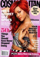 高清图：小天后蕾哈娜杂志封面百变时尚