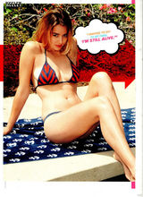 组图：英超宝贝姬丽-哈泽尔《FHM》姿态撩人