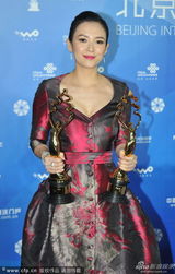 组图：章子怡凭《宗师》再获最佳女主 十度封后