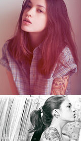 组图：俄罗斯个性美女纹身摄影师性感写真