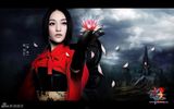 高清组图：周迅代言网游大戏 精美壁纸曝光