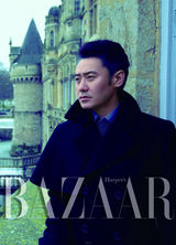 高清组图：吴秀波拍芭莎大片 人到中年展文艺范儿 