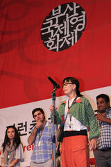 高清图：釜山电影节新浪潮导演见面会