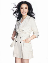 组图：陈小艺多造型曝光 时尚与典雅相得益彰