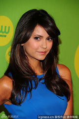 组图：CW推介会吸血鬼情侣分手后首次同台