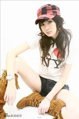 幻灯图集：台湾甜心安心亚生活写真 秀可爱表情