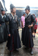 组图：张震新片过足功夫瘾 刘诗诗迷倒仨型男