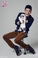 组图：孙艺洲牵手猫咪情人 演绎喵星版宠物情缘