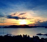 组图：吴建豪晒新婚蜜月照 妻子泳装秀曝光