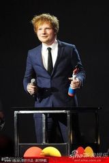 组图：全英音乐奖 艾德-希兰获英国最佳男歌手