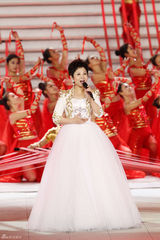 组图：安徽卫视春晚董文华演唱《中国年》