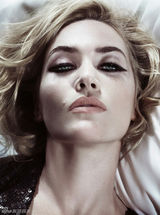 组图：温斯莱特写真登杂志封面 高贵演绎蕾丝风情