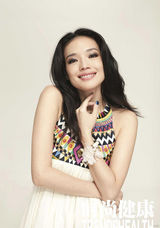 组图：舒淇时尚写真登杂志封面