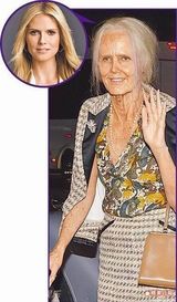 组图：万圣节女王克鲁姆逼真老年妆